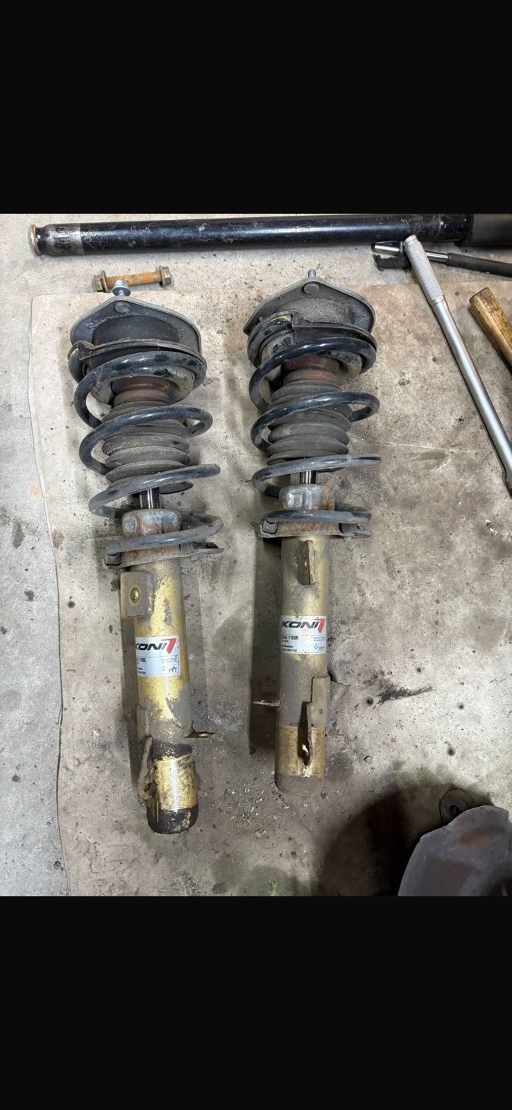 mini r56 koni schokdempers, Auto-onderdelen, Ophalen of Verzenden, Mini