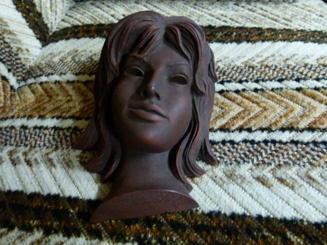 vintage wandmasker Achatit 60er jaren, Ophalen, Huis en Inrichting