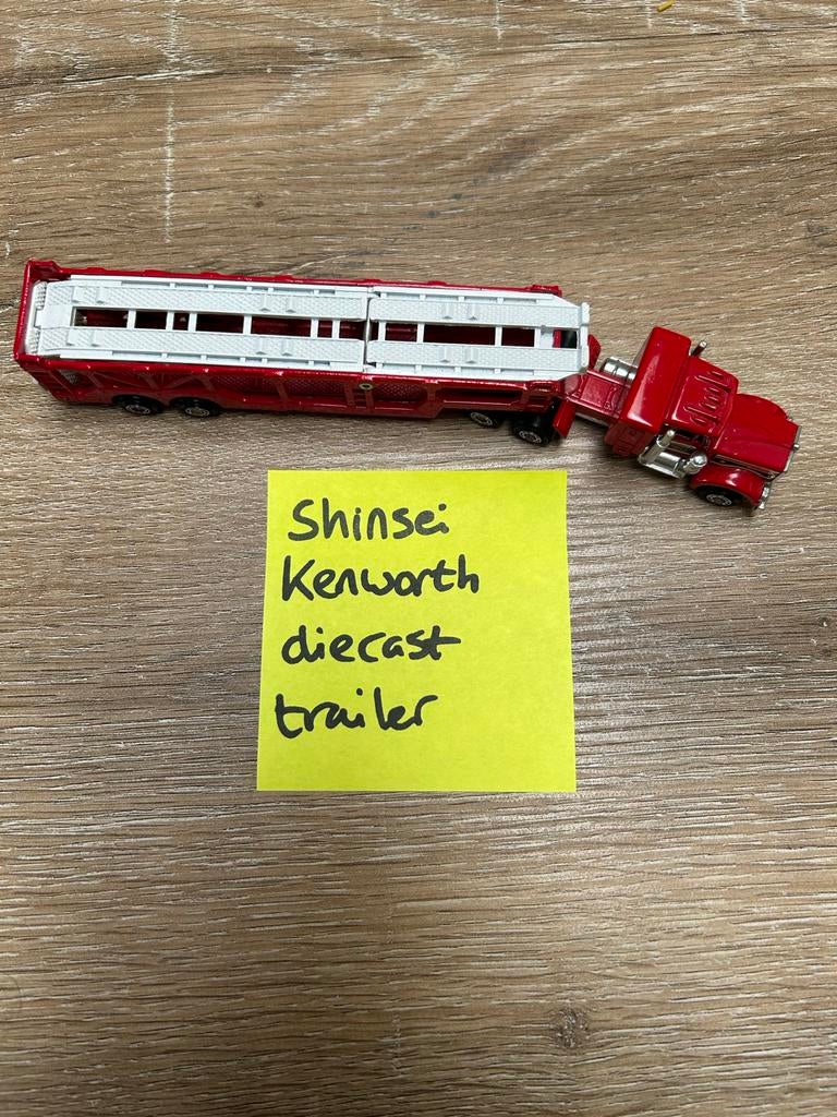 Shinsei Kenworth diecast trailer, Gebruikt, 1:50 of kleiner, Truck, Ophalen