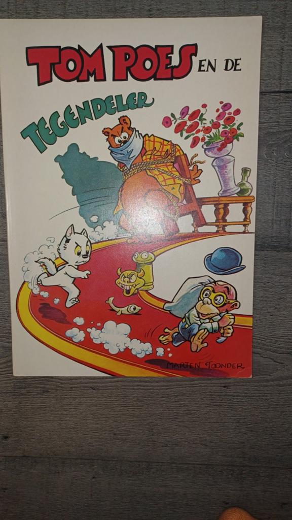 Tom Poes en de tegendeler van Marten Toonder, Boeken, Stripboeken, Gelezen, Marten Toonder, Eén stripboek, Ophalen of Verzenden