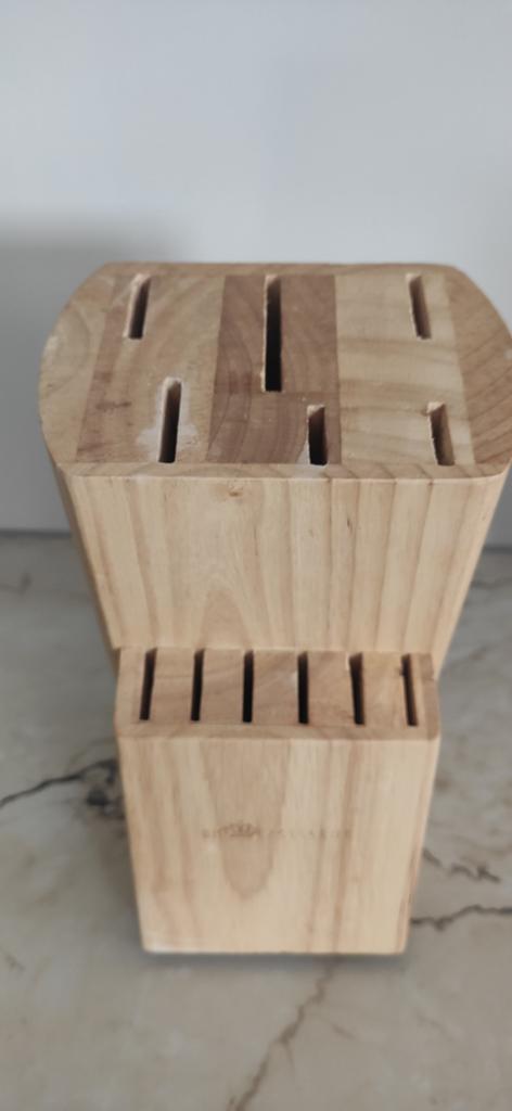 BK Excellent houten messenblok, Ophalen of Verzenden, Zo goed als nieuw, Hout