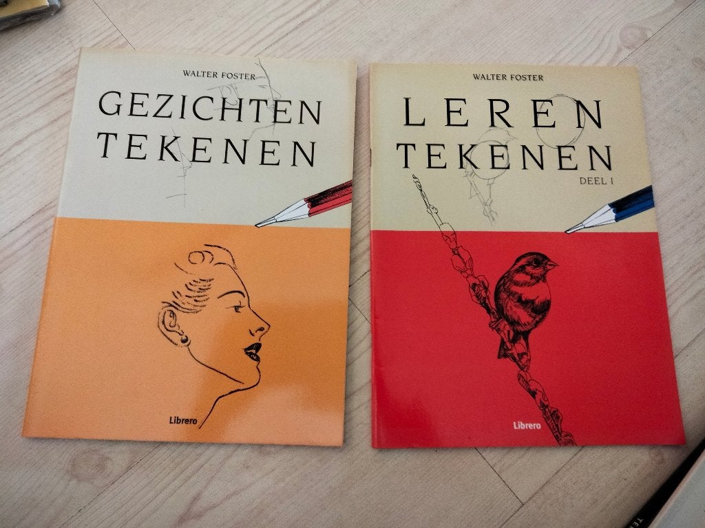 Diverse boeken leren tekenen, Ophalen of Verzenden, Zo goed als nieuw, Boek of Gids