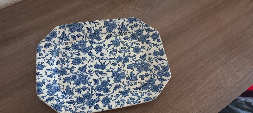 Vintage Burleigh Arden Staffordshire,schaal, Ophalen