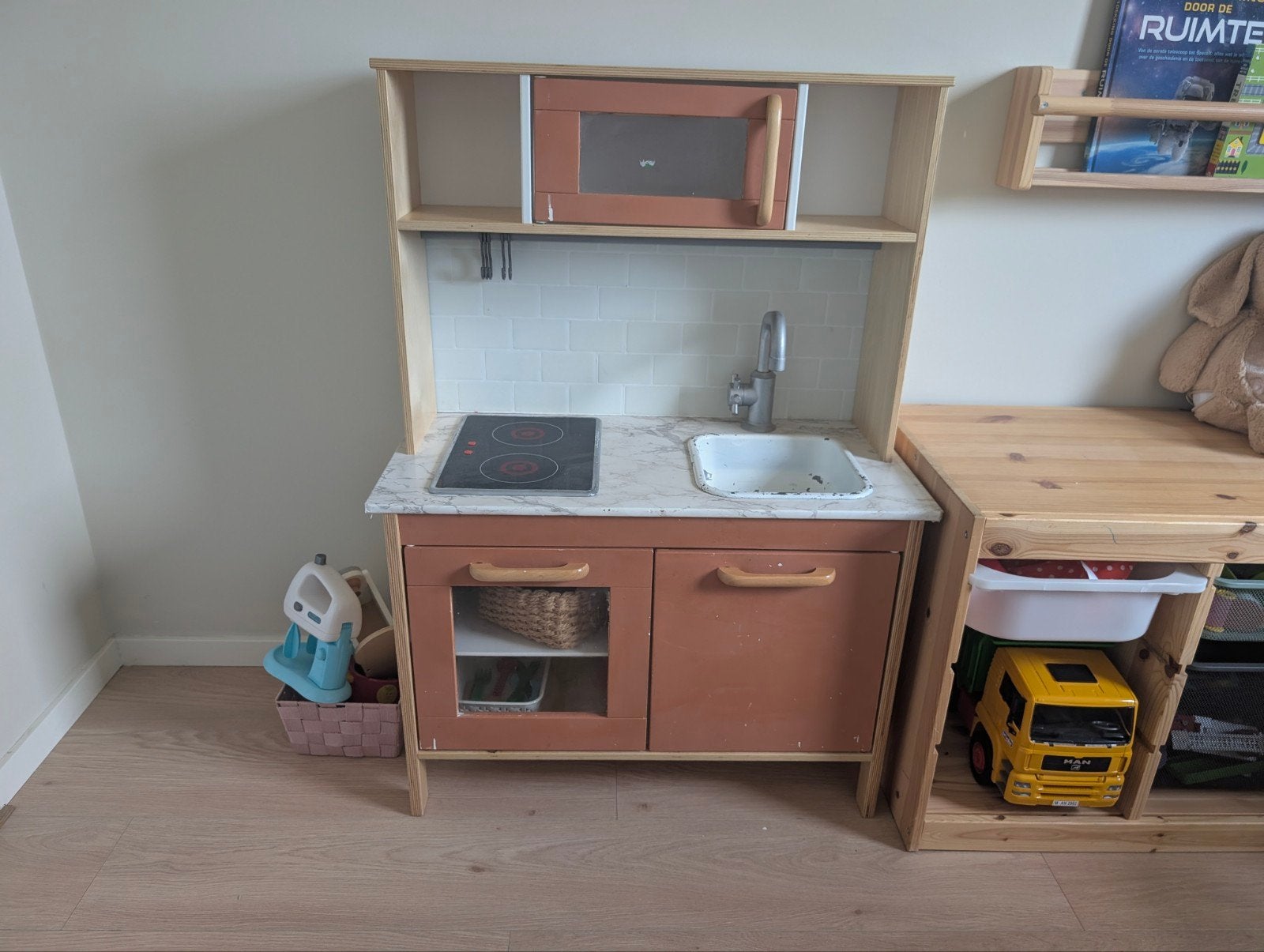 Gepimpte IKEA Speelkeuken, Ophalen, Gebruikt, Hout, Speelkeuken