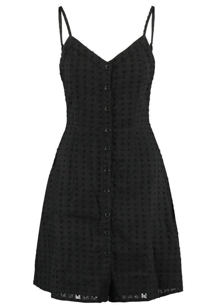 America Today a-lijn Grunge zomer jurk zwart maat M, Kleding | Dames, Maat 38/40 (M), Zwart, Ophalen of Verzenden, Zo goed als nieuw
