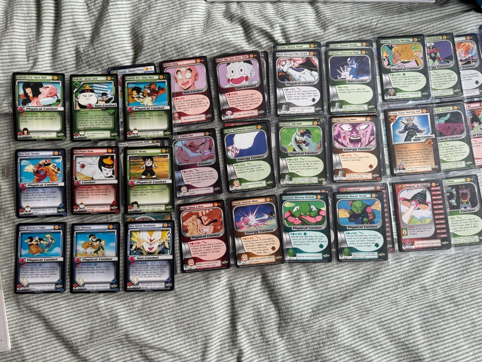 Grote collectie Dragon Ball Z kaarten - TCG, Ophalen of Verzenden, Gebruikt, Meerdere kaarten