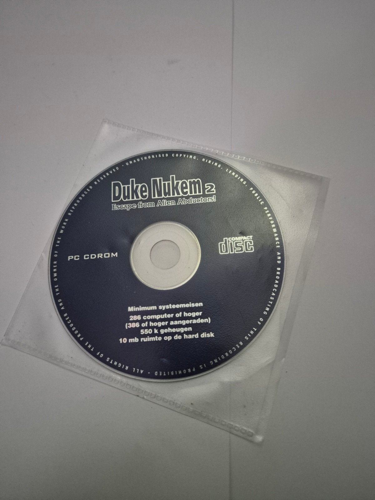 Duke Nukem 2 PC CDROM - Klassieke DOS Game, Boeken, Tijdschriften en Kranten, Ophalen of Verzenden