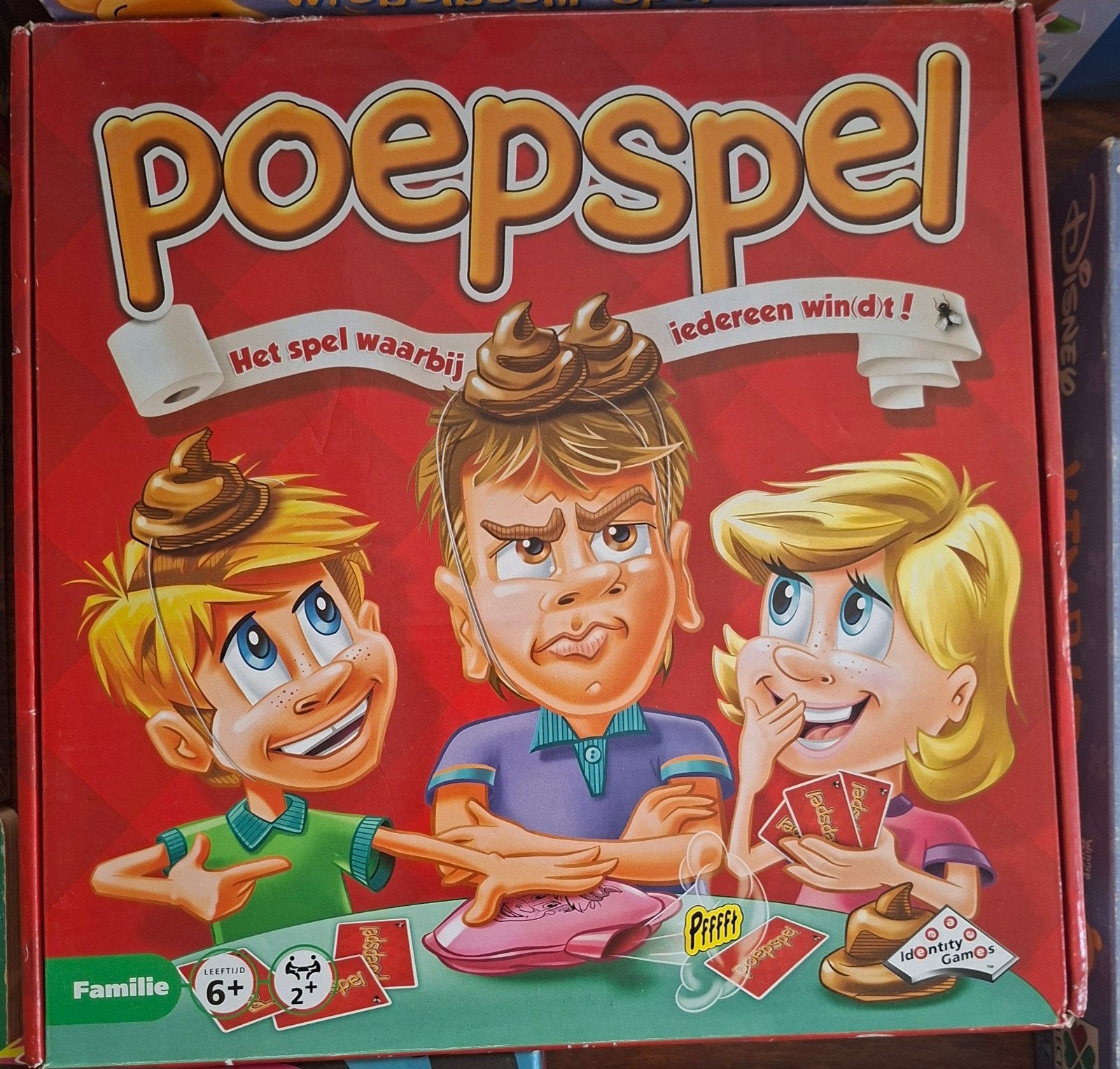 Poepspel: Hilarisch familiespel voor jong en oud!, Ophalen, Gebruikt