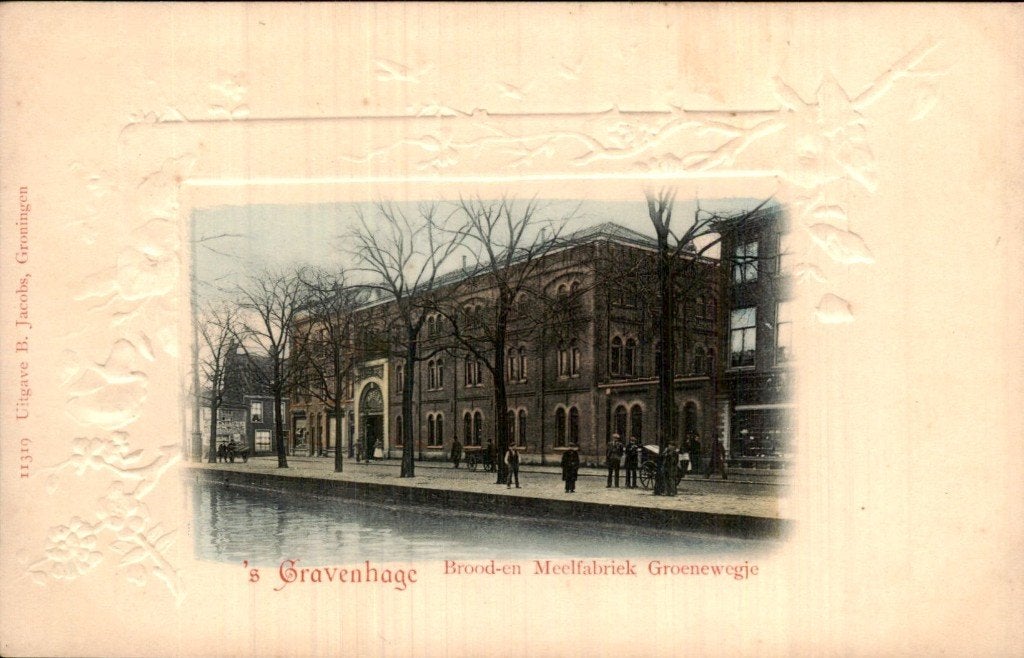 s Gravenhage - Brood-en Meelfabriek - Groenewegje, Verzamelen, Ophalen of Verzenden, Voor 1920, Ongelopen, Zuid-Holland