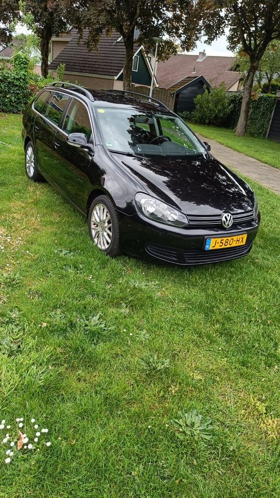 Volkswagen Golf 1.6 75KW Variant 2010 Zwart, Auto's, Volkswagen, Particulier, Golf, ABS, Airbags, Airconditioning, Benzine, C