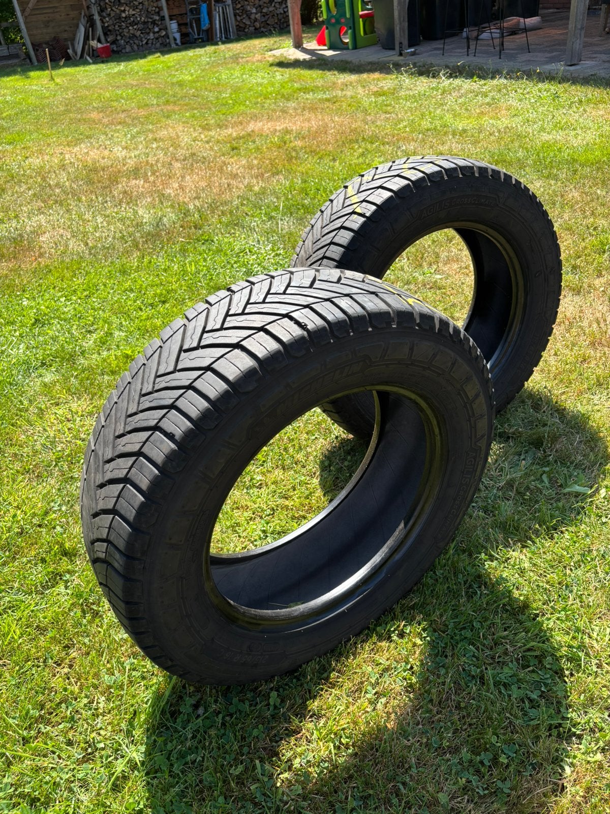 2 autobanden Michelin Agilis Cross Climate, Ophalen