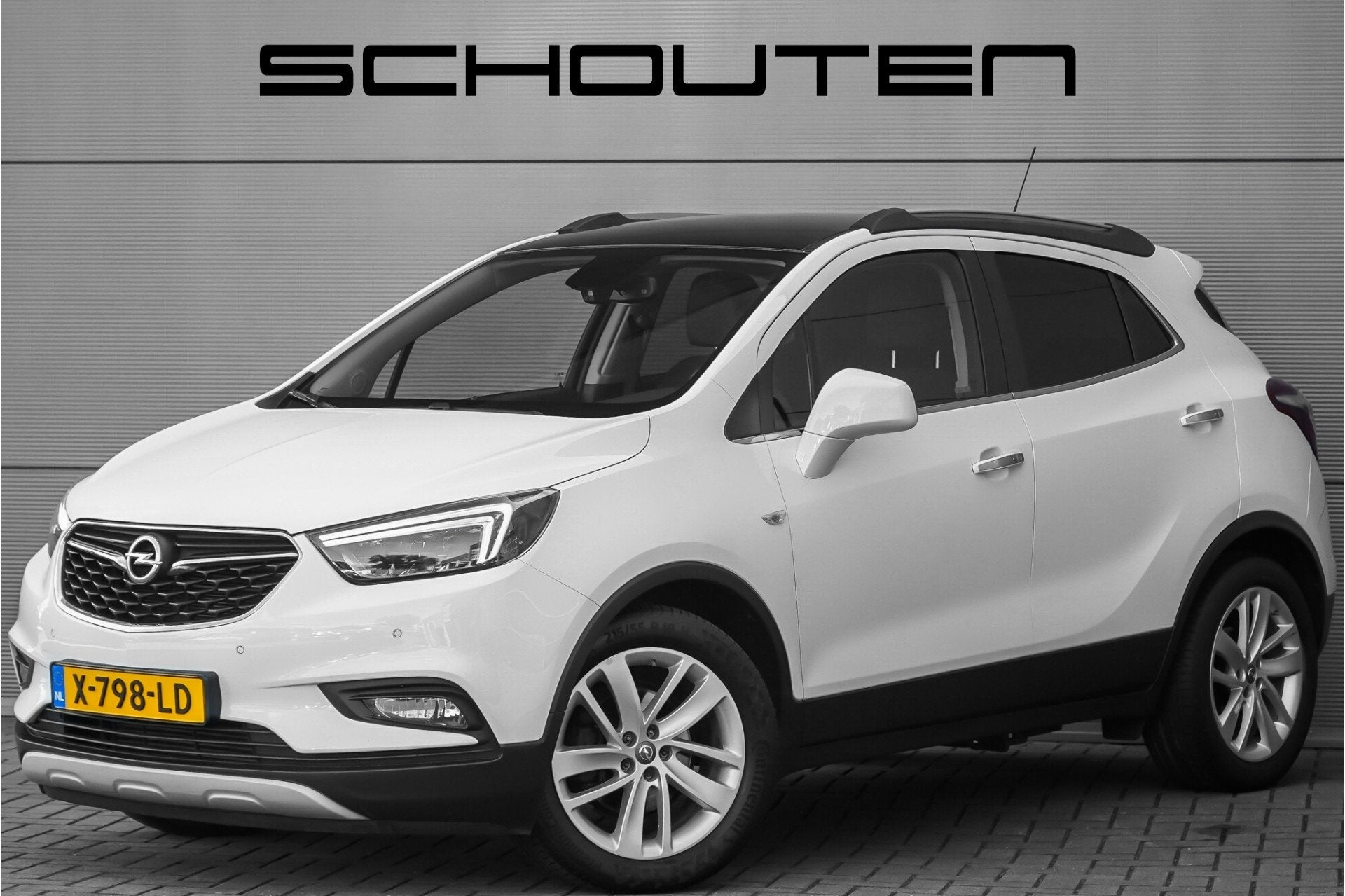 Opel Mokka X 1.4 Turbo 4x4 Innovation Navi Camera Trekhaak S, Auto's, Automaat, 12 maanden, Gebruikt, Automatische klimaatregeling