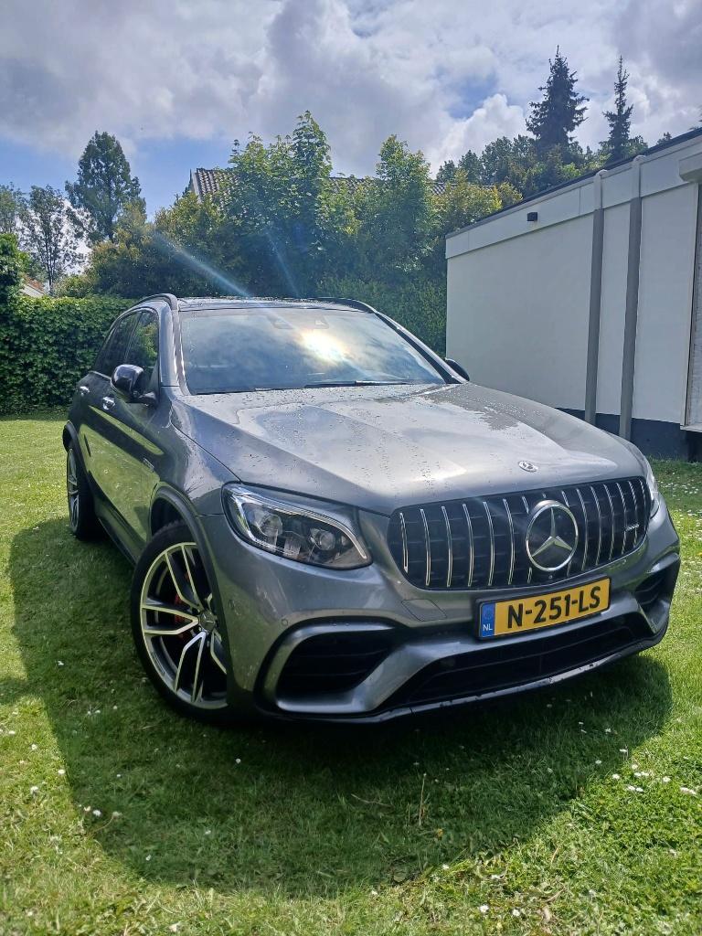 Mercedes-Benz GLC AMG 63 S 510pk 4MATIC+ AMG Speedshift MCT, Auto's, Automaat, 510 pk, 120 €/maand, Leder