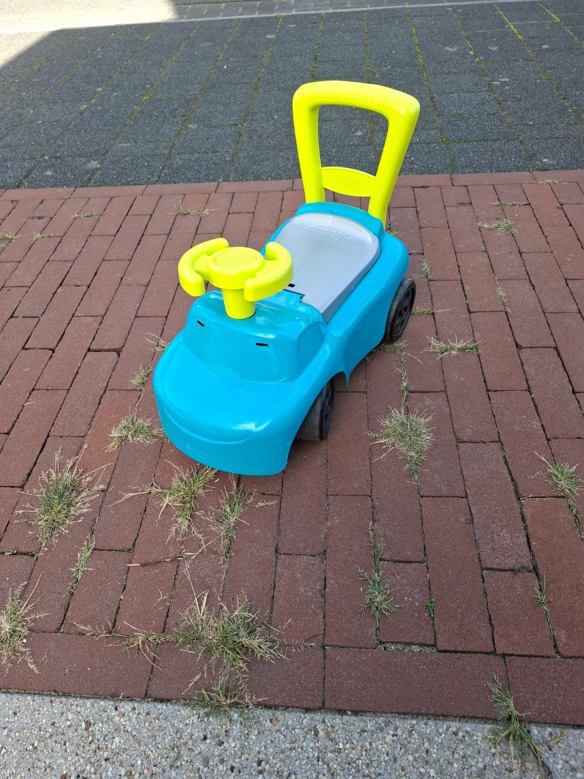 Smoby loopauto blauw, Ophalen, Gebruikt, Loopvoertuig