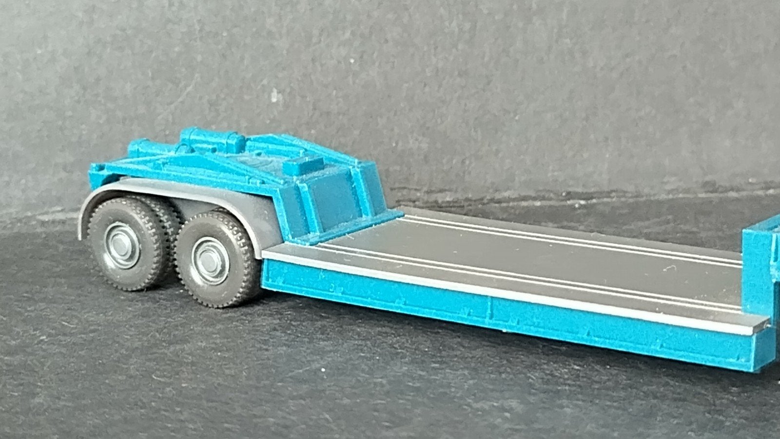 Magirus Deutz Met dieplader 1:87 H0 Wiking Pol, Verzenden, Wiking, M, Zo goed als nieuw