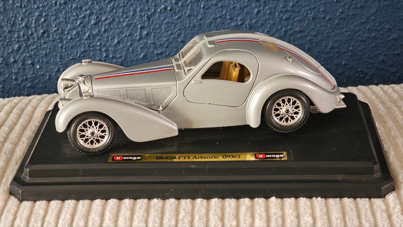 Burago Bugatti Atlantic (1936) modelauto, Ophalen, Gebruikt, Auto, Bburago