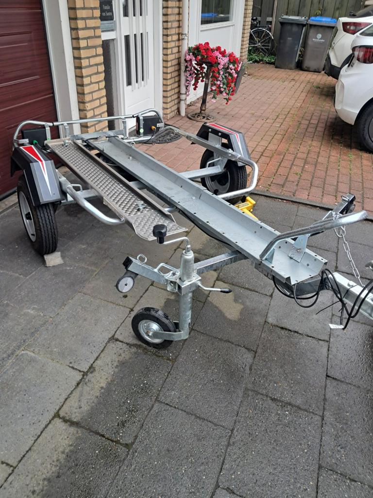 Motortrailer Erdé PM 310 dit weekend 640!! Gelijk ophalen., Ophalen, Zo goed als nieuw