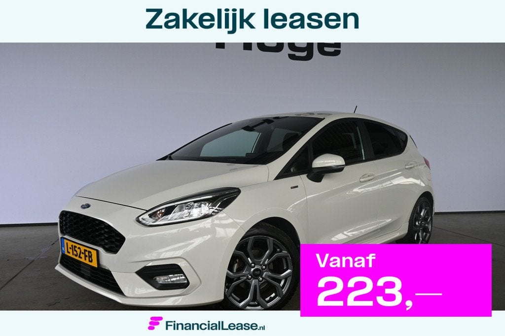 Ford Fiesta 1.0 EcoBoost ST-Line Navigatie Stuur/Stoelverwar, Voorwielaandrijving, 94 pk, Gebruikt, 580 kg
