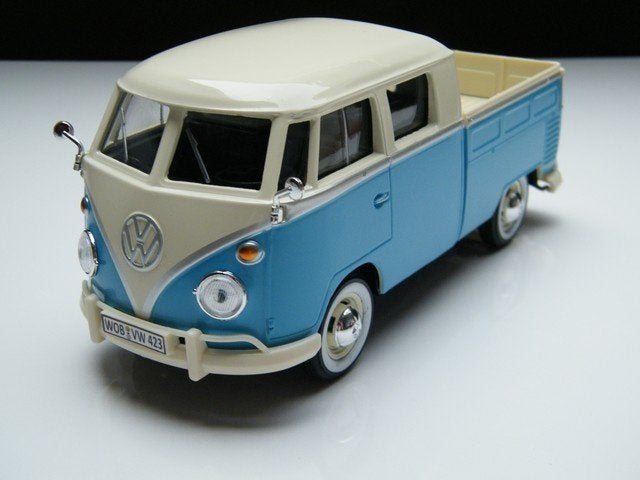 Nieuw Modelauto Volkswagen T1 Pickup Type 2 – Motormax 1:24, Motormax, Nieuw, Ophalen of Verzenden, Motormax