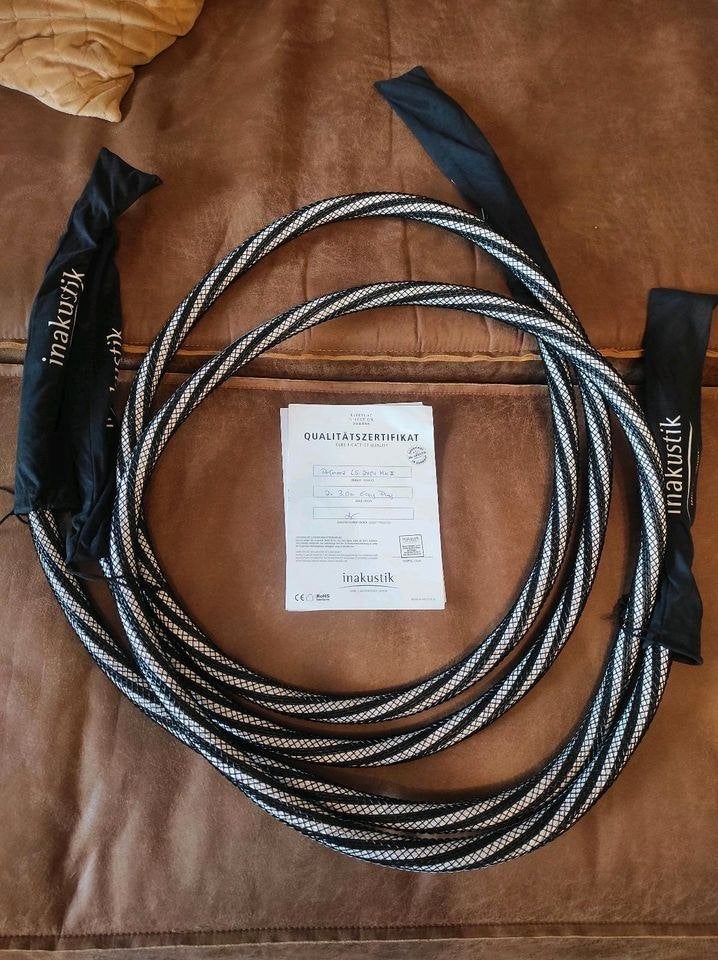 Inakustik LS 2404 MK 2 - luidsprekerkabel - 2 x 3,0 m, Ophalen, Zo goed als nieuw, 2 tot 5 meter, Luidsprekerkabel