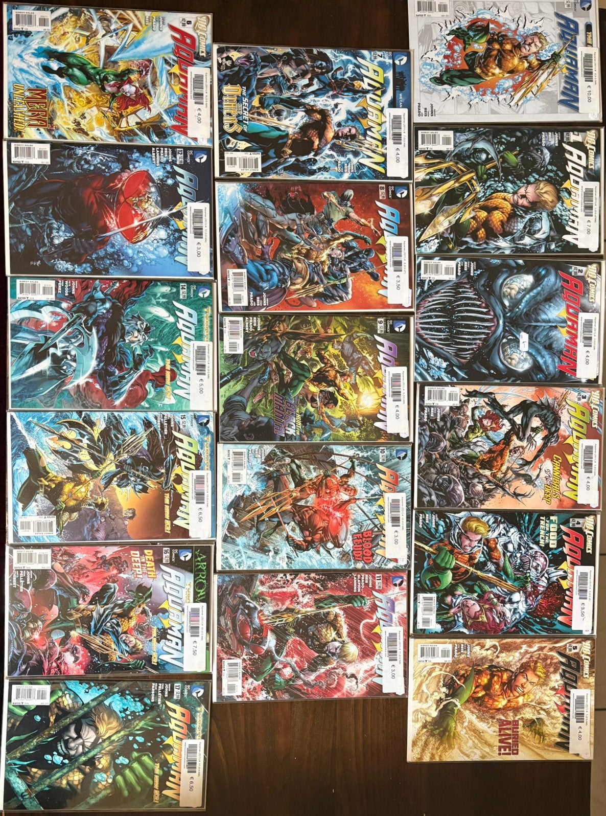 Aquaman new52, Boeken, Strips | Comics, Meerdere comics, Ophalen of Verzenden, Zo goed als nieuw, Amerika