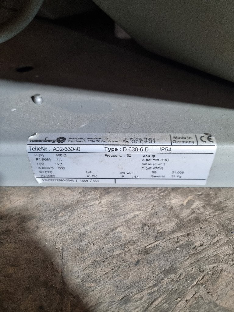 Dak ventilator afzuiging, Ophalen, Nieuw, Ventilator
