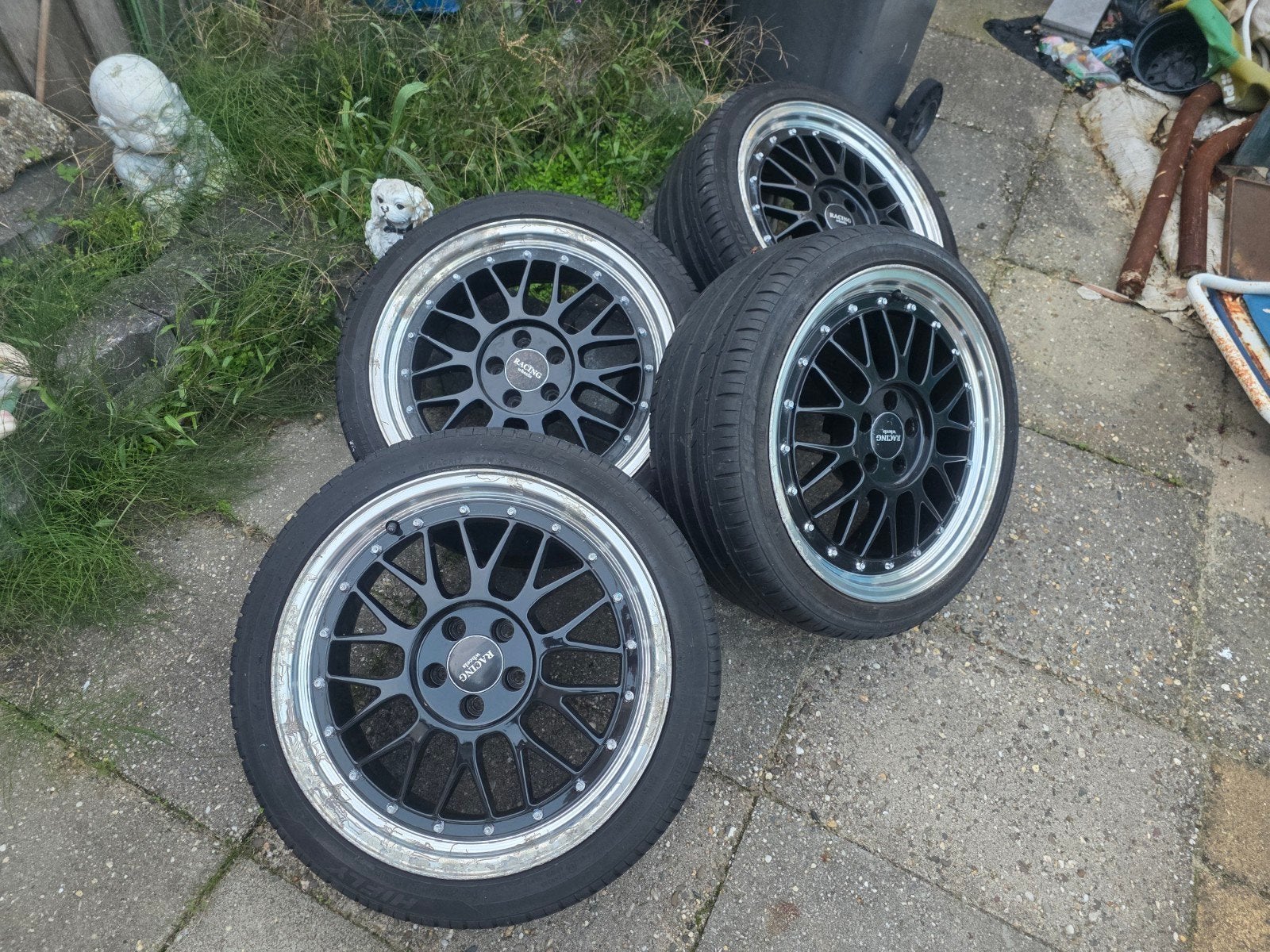 17 inch 5x100 bbs look, Ophalen, Gebruikt, Banden en Velgen, 17 inch