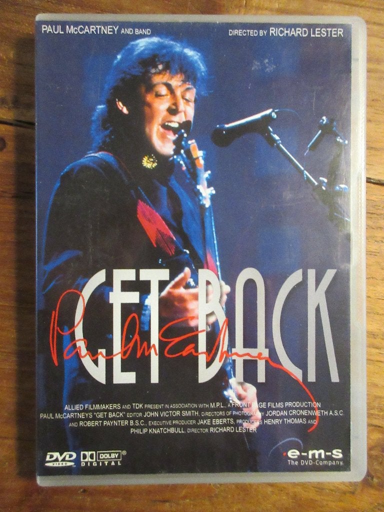 Paul McCartney – Get Back - dvd, Alle leeftijden, Verzenden, Zo goed als nieuw