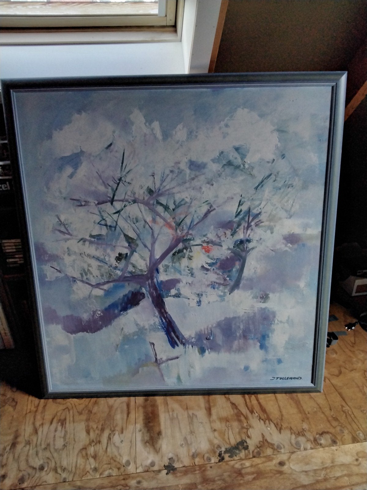 schilderij van J Tullemans 110 x 110, Ophalen