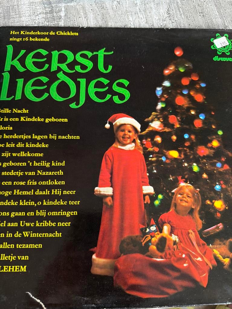 LP: Het Kinderkoor de Chicklets - Kerstliedjes, Ophalen, Gebruikt, Kerst
