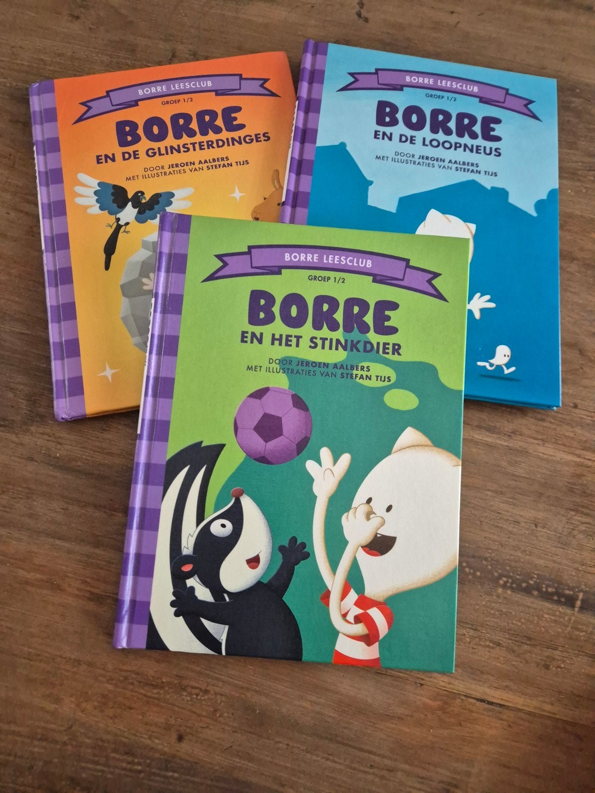 Borre Leesclub Boeken - Set van 9, Ophalen of Verzenden, Zo goed als nieuw, Jeroen Aalbers, Fictie algemeen