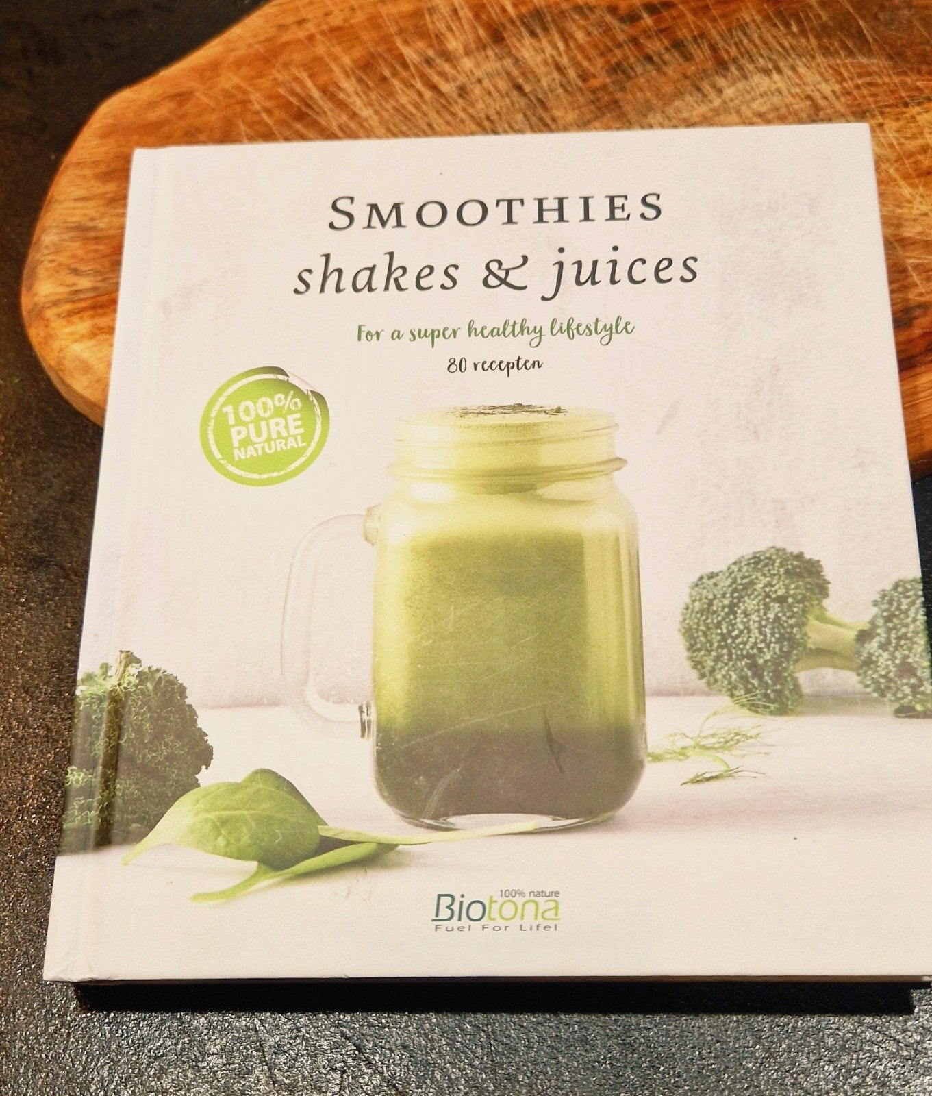 Smoothies,Shakes&Juices:80 recepten boek, Ophalen of Verzenden, Zo goed als nieuw, Dr. Pharm. Ciska Wyns & MSc. Leen Decorte, Overige typen