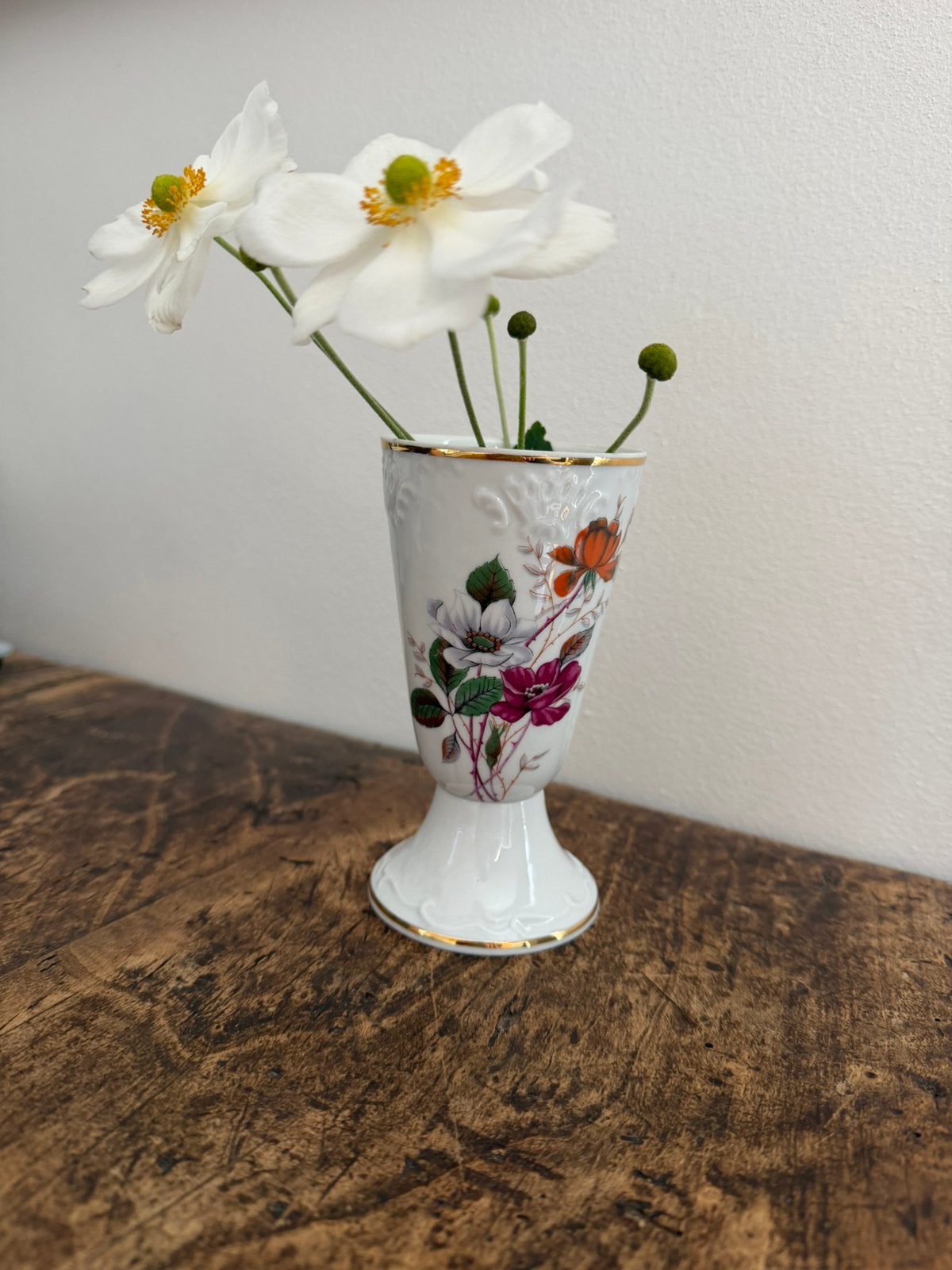 Limoges France porseleinen vaasje – bloemendecoratie, Ophalen of Verzenden, Zo goed als nieuw