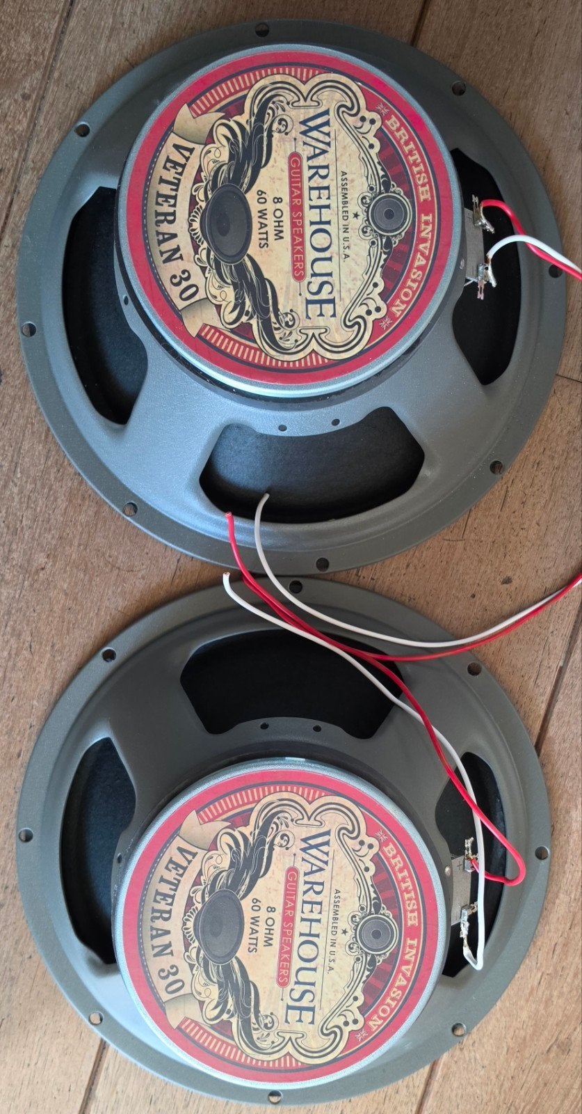 Gitaarluidsprekers: Celestion G12M & Warehouse Veteran 30, Ophalen of Verzenden, Gebruikt, Overige typen