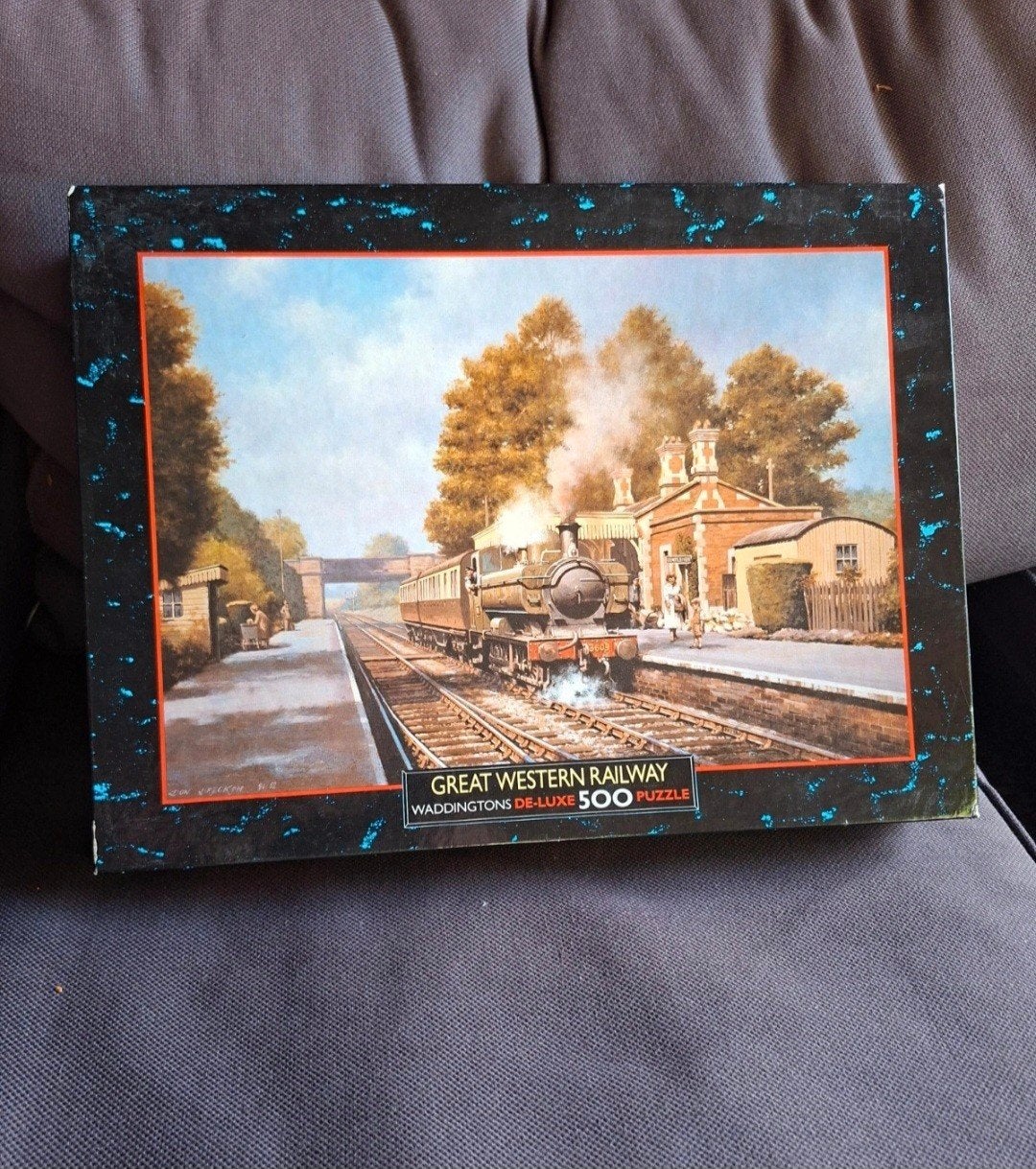 Waddingtons De-Luxe 500 stukjes puzzel Great Western Railway, Hobby en Vrije tijd, Ophalen of Verzenden, 500 t/m 1500 stukjes