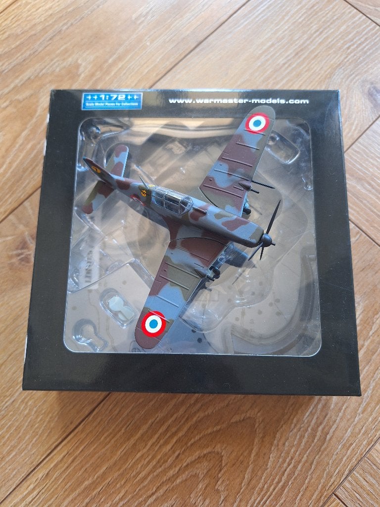 Diecast 1:72 1/72 War Master Morane Saulnier MS406 Escadrill, Overige merken, 1:72 tot 1:144, Ophalen of Verzenden, Zo goed als nieuw