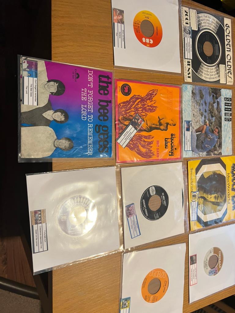 Partij jukebox singles 82 singles, Ophalen, Gebruikt, Overige formaten
