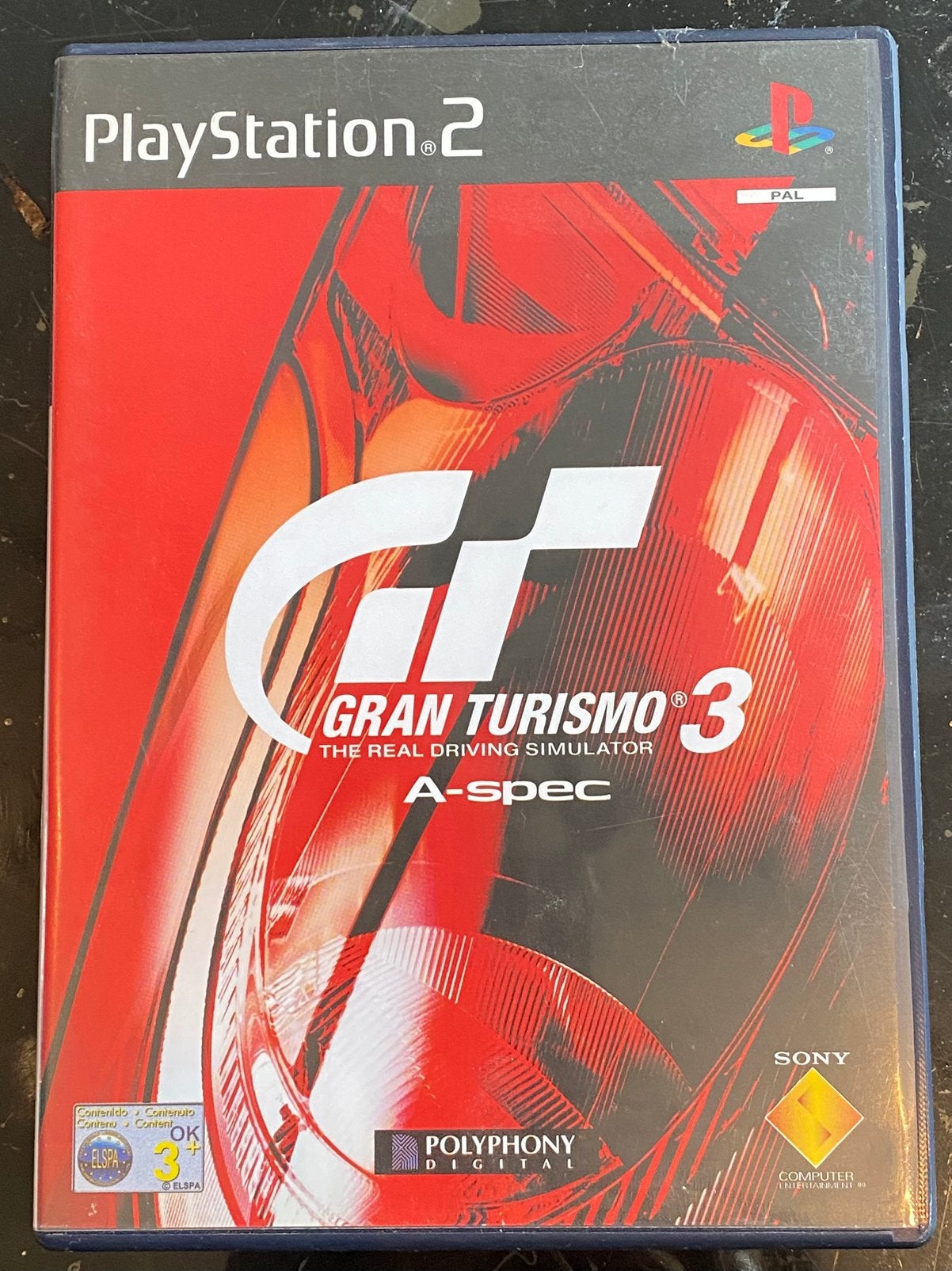Gran Turismo 3: A-Spec (PS2) – Originele PAL Uitgave, Gebruikt, 1 speler, Racen en Vliegen, Ophalen of Verzenden