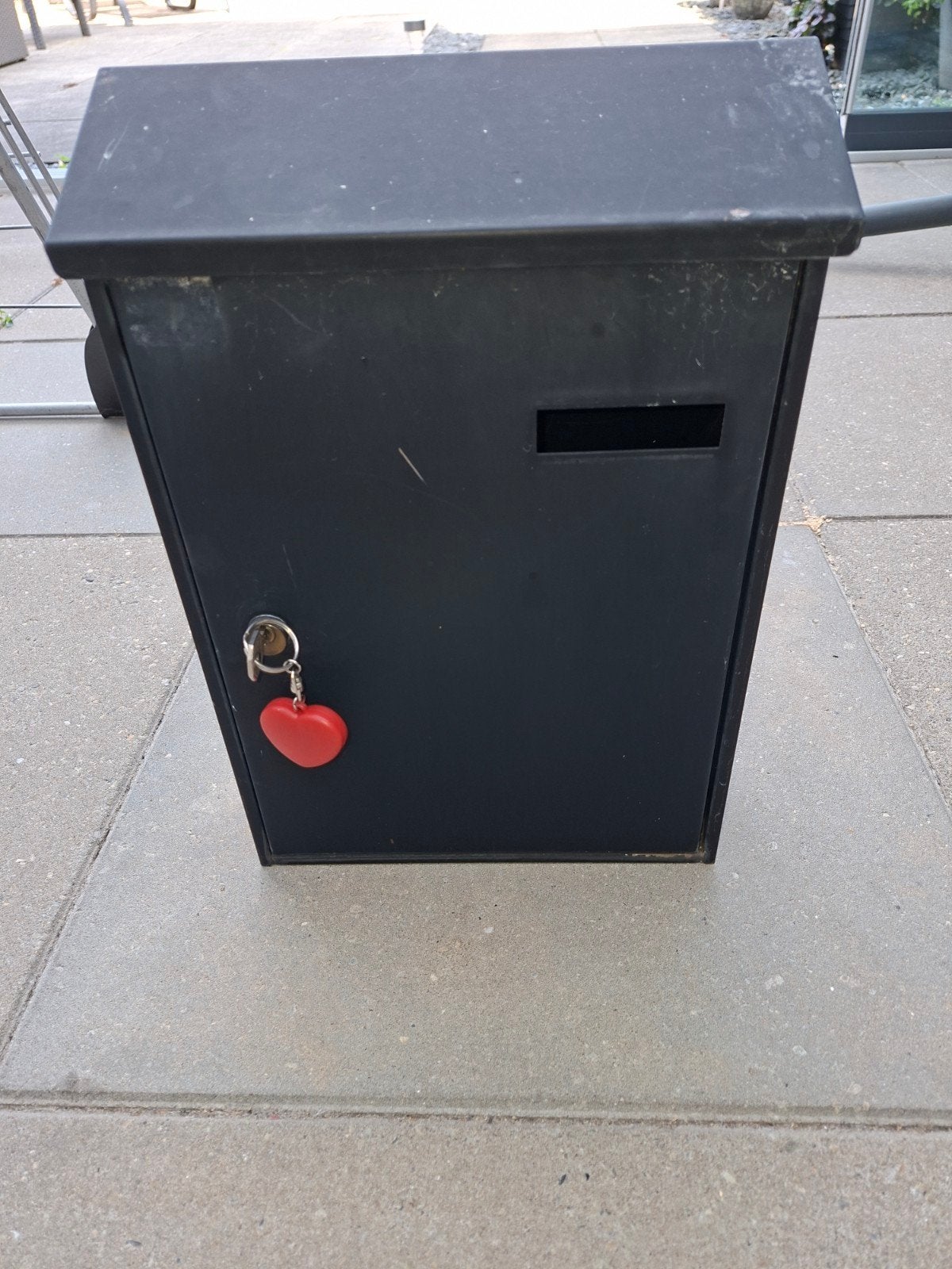 brievenbus, Tuin en Terras, Brievenbussen, Ophalen of Verzenden, Gebruikt, IJzer, Wandbrievenbus