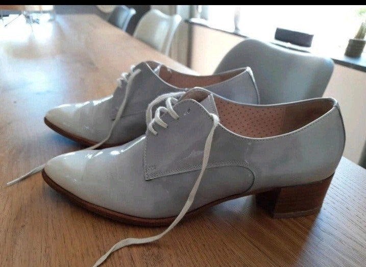 Pertini veterschoenen grijs maat 39.5, Kleding | Dames, Schoenen, Pertini, Ophalen of Verzenden, Zo goed als nieuw, Schoenen met hoge hakken