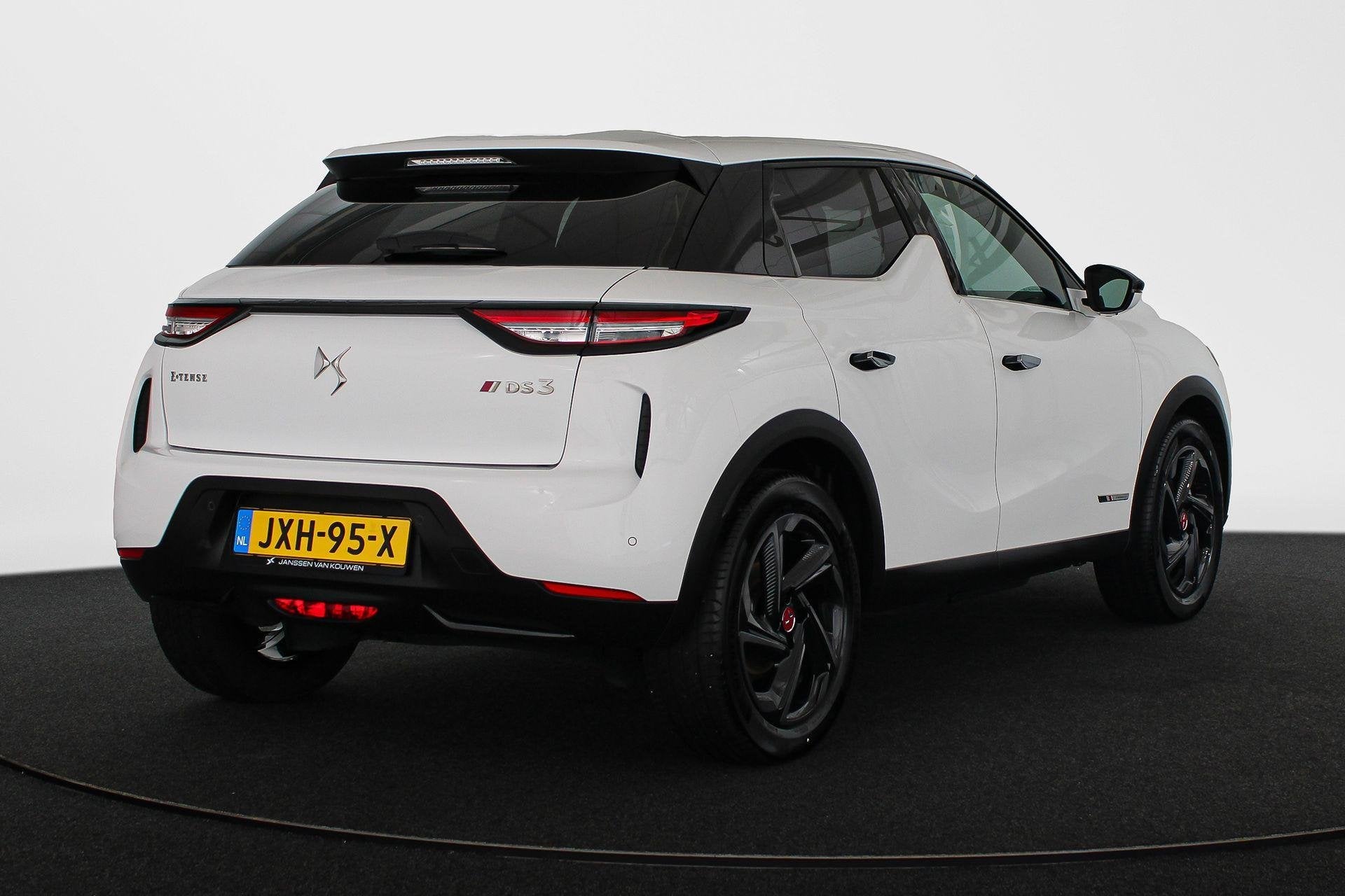 DS 3 Crossback E-Tense Performance Line+ 50 kWh SOH 100% App, Auto's, 136 pk, Gebruikt, Alcantara, 320 km