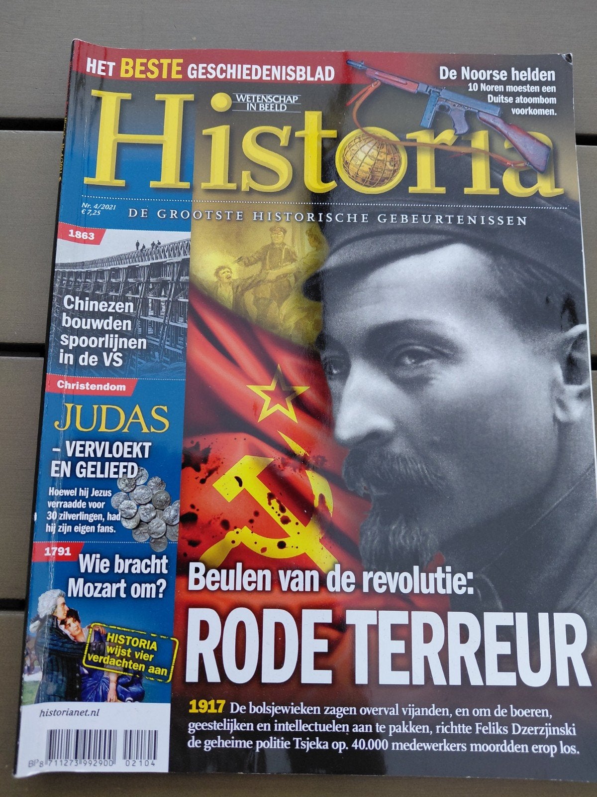 Historia Magazine Nr. 4/2021 - Rode Terreur, Ophalen of Verzenden, Zo goed als nieuw, Overige typen