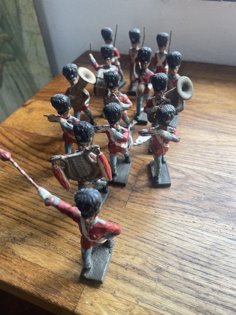 miniatuur soldaten muziek, Verzenden, Gebruikt
