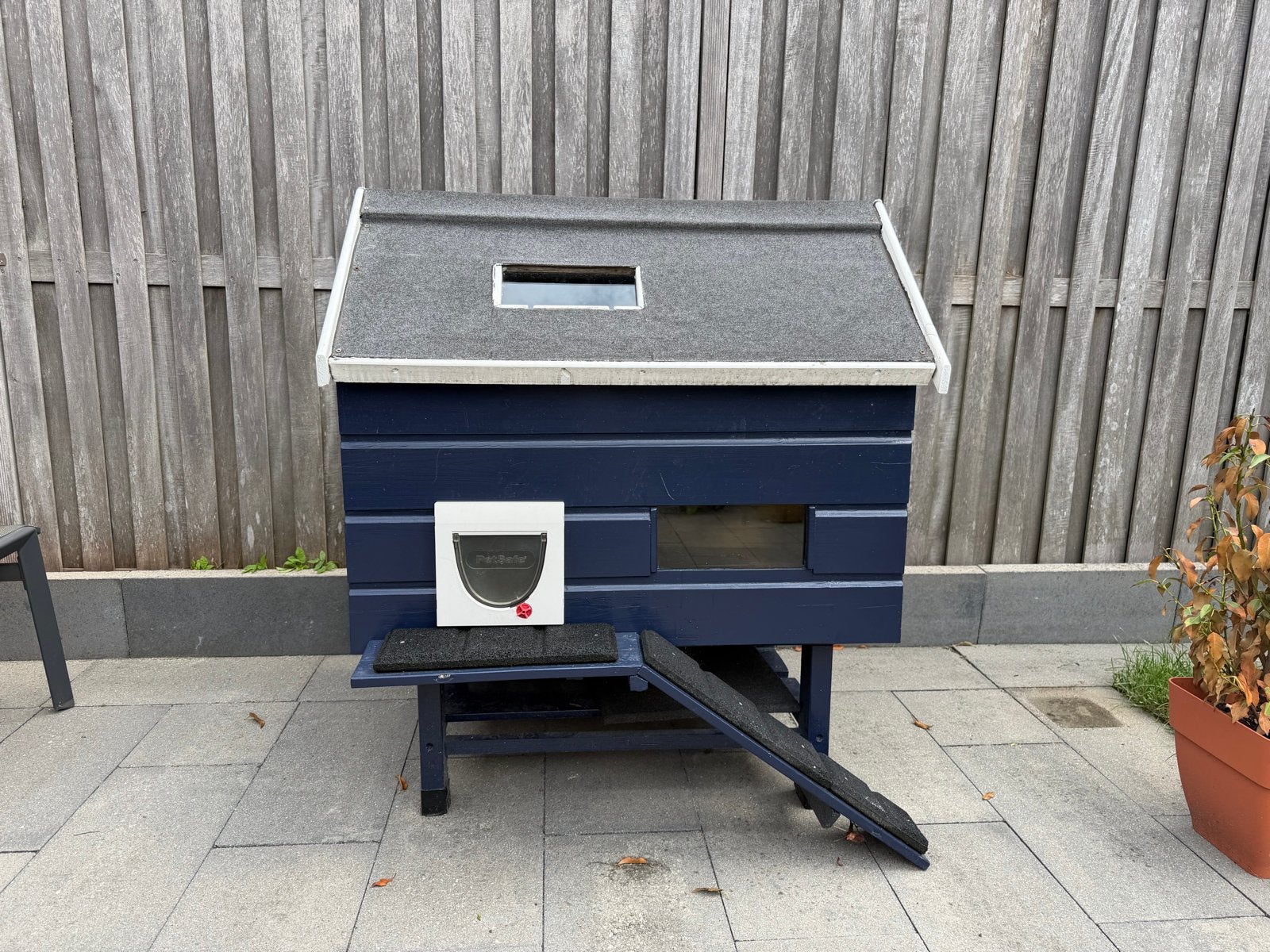 Konijnenhok, kattenhuis, dierenverblijf, Ophalen