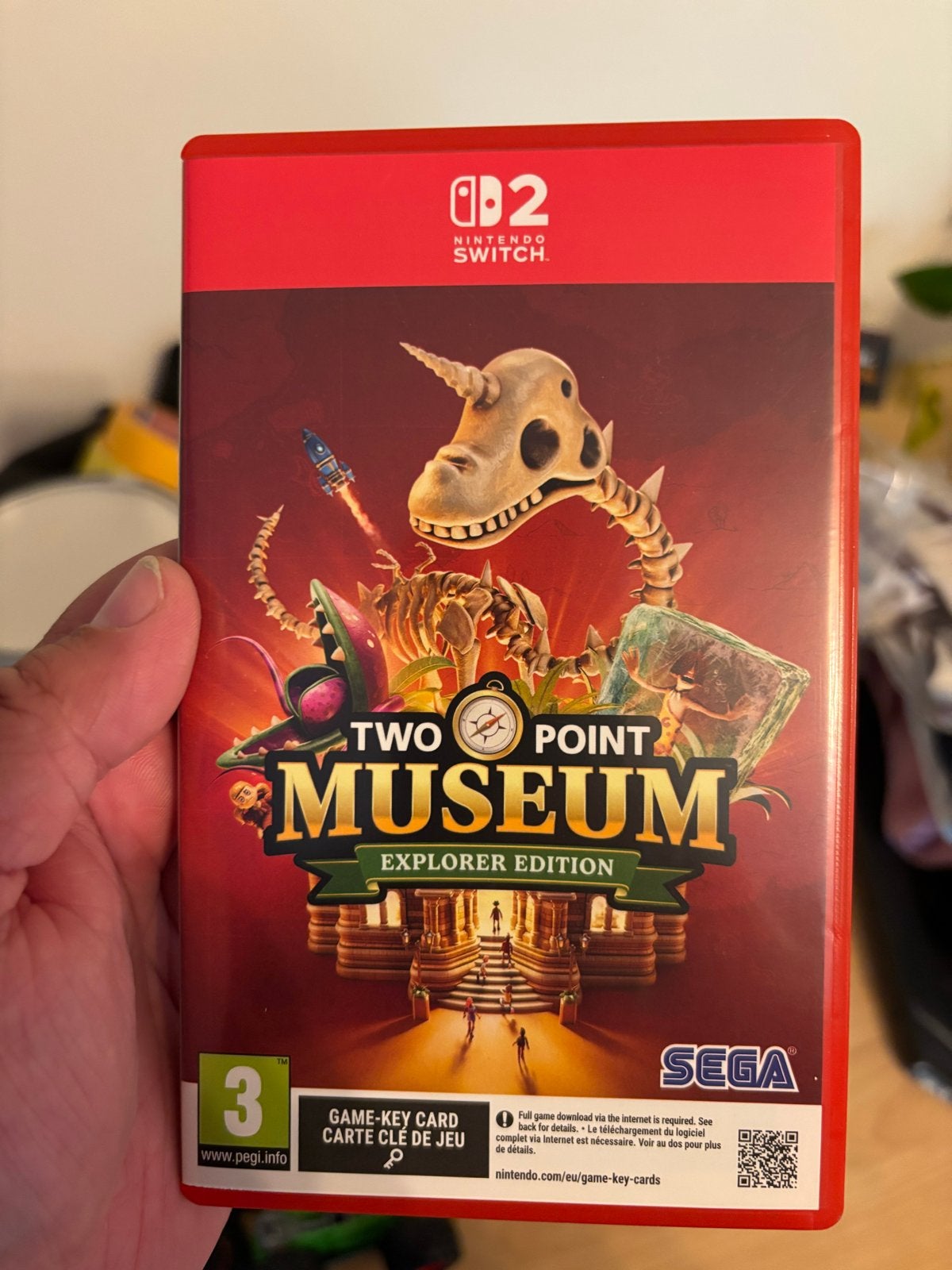 Two Point Museum Explorer Ed. Switch 2. MET CODE, Spelcomputers en Games, Ophalen of Verzenden, Zo goed als nieuw, Met 1 controller
