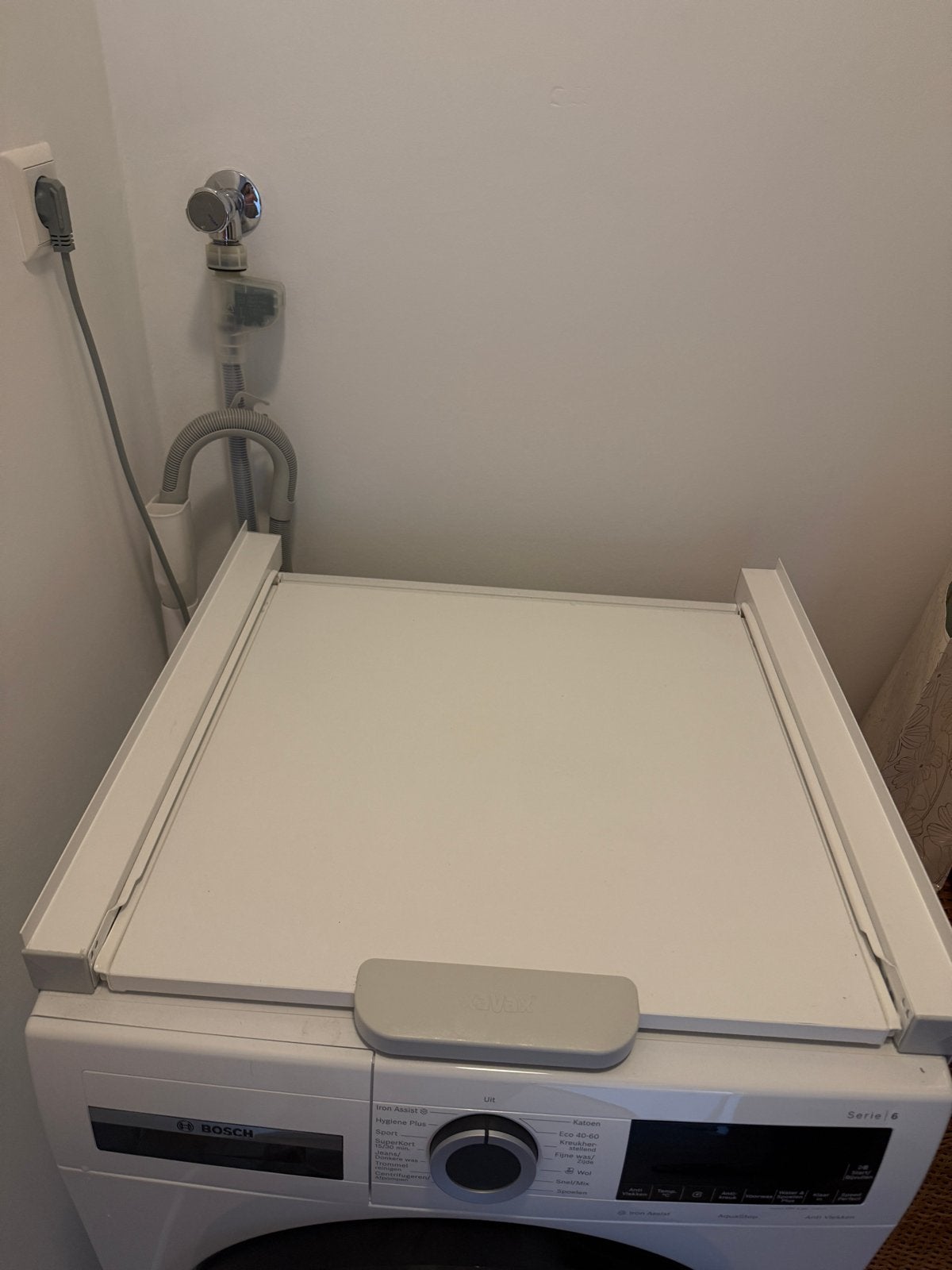 Universele Stacking Kit voor Wasmachine en Droger, Ophalen of Verzenden, Gebruikt