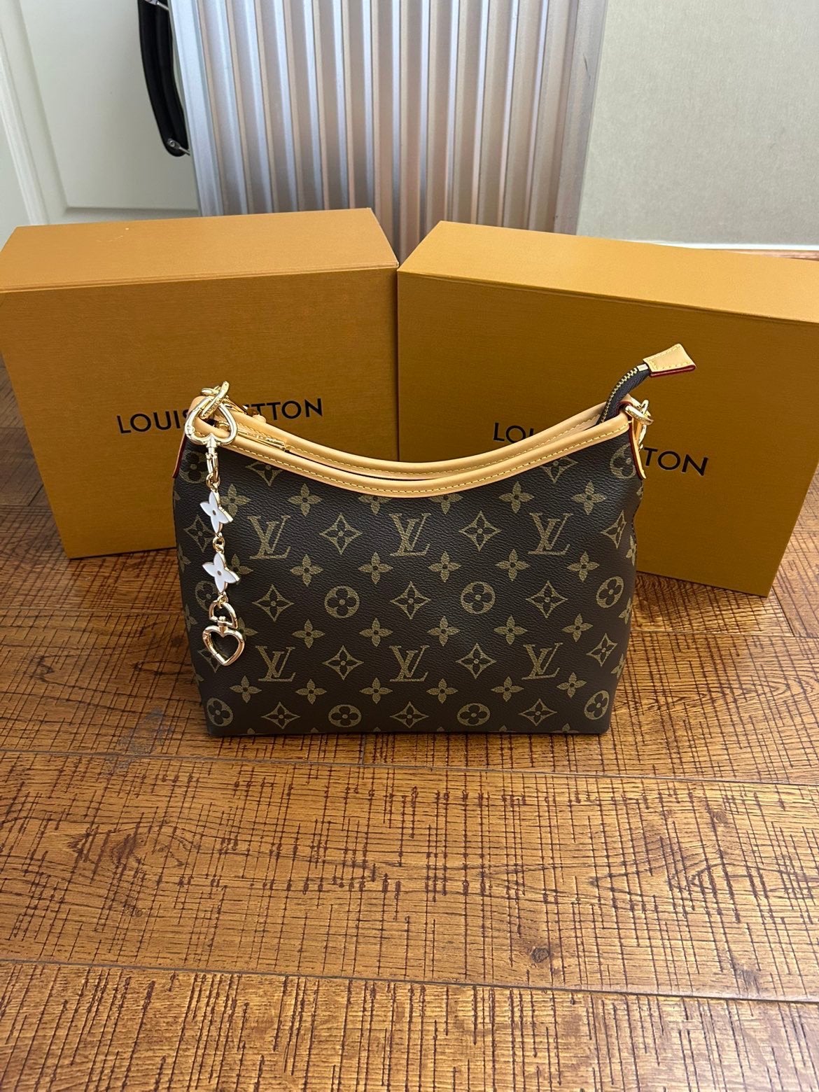 Louis Vuitton Carryall MM Monogram Tas, Ophalen of Verzenden, Nieuw, Bruin, Handtas