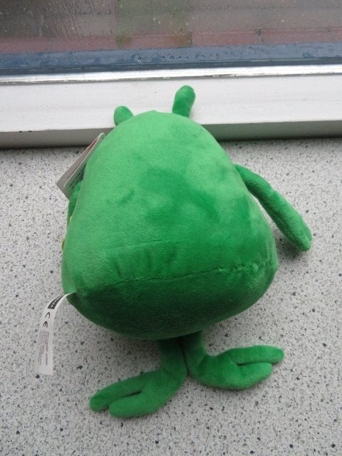 SAM van Hema Princess Maxima knuffel groen monster 1 oog, Hema, Groen, Overige typen, Nieuw