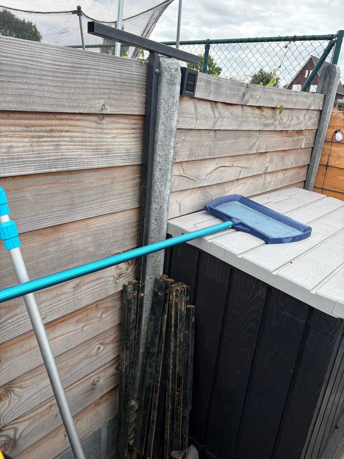 Grondboor set 125mm & 80mm met 12m verlengstukken, Ophalen, Gebruikt