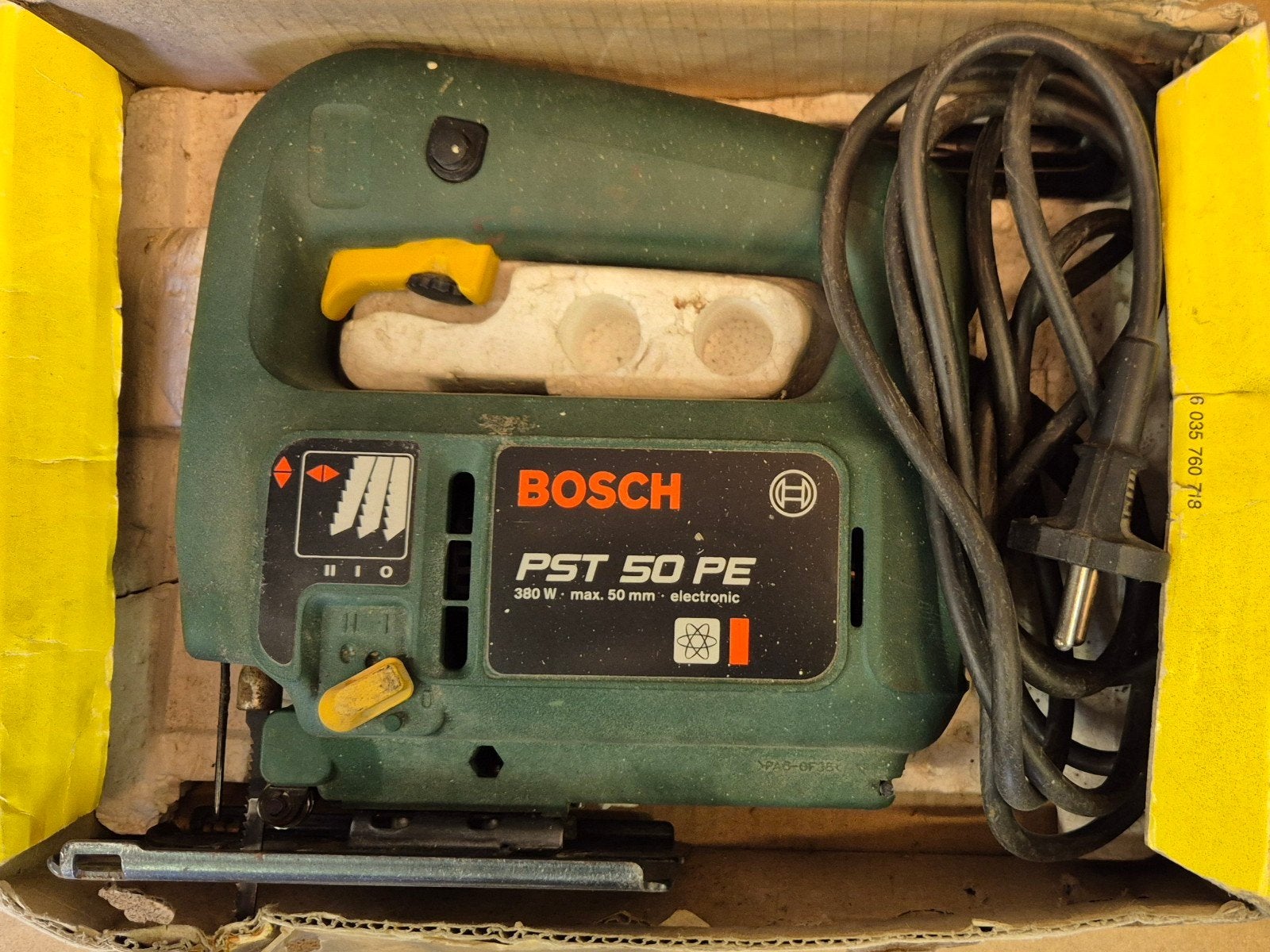 ​Te koop aangeboden groene Bosch decoupeerzaag PST 50 PE

​, Ophalen, Decoupeerzaag, Bosch